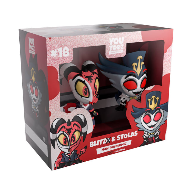 Youtooz - Helluva Boss: Blitzo & Stolas Monitor Buddiez (Release Date 06/26)