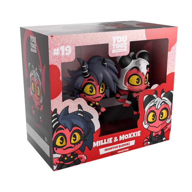 Youtooz - Helluva Boss: Millie & Moxxie Monitor Buddiez (Release Date 06/26)