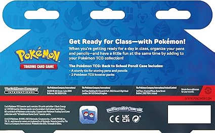 Pokémon TCG: Back to School Pencil Case (2023)