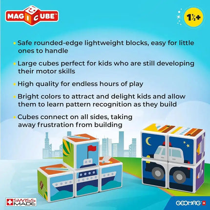 Geomag Magicube Transport