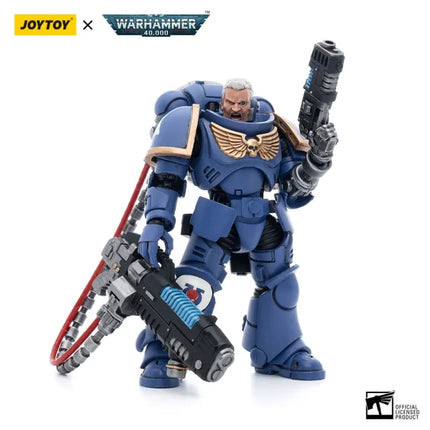 JoyToy - Warhammer 40K 1/18 Scale: Ultramarines Hellblasters Sergeant Ulaxes