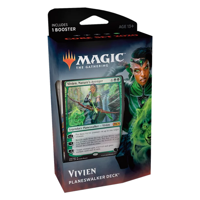 Magic The Gathering: Core Set 2020 Planeswalker Deck - Vivien