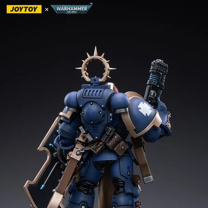 JOYTOY [In-Stock] 40K 1/18 Action Figures  3Pcs/Set  Ultramarines Bladeguard Anime Military Mode I.1351533994