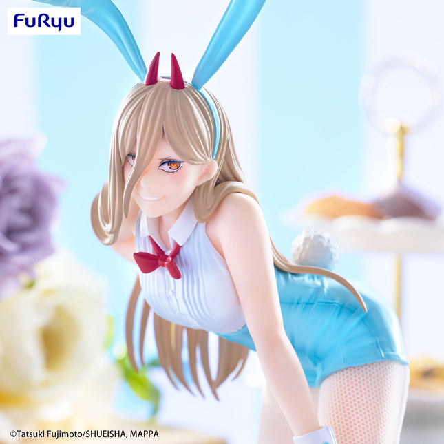 Furyu - Chainsaw Man: BiCute Bunnies Figure -Power Light Blue Color ver.- (Release Date 03/26)