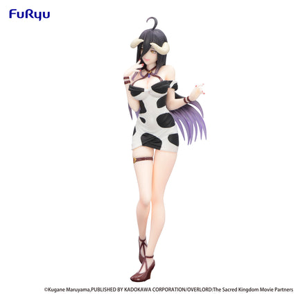 Furyu - Trio-Try-iT Figure -Albedo Mini Dress Cow Pattern ver.- (Release Date 03/26)