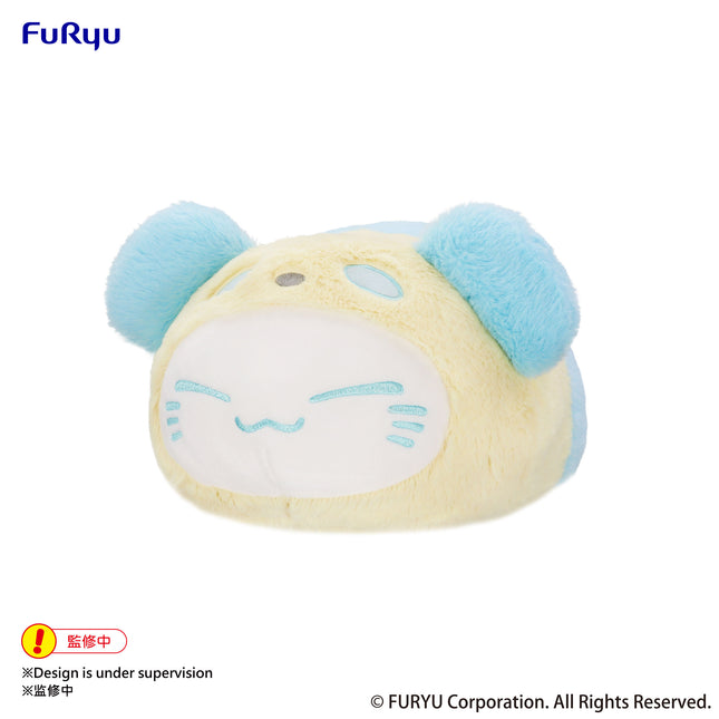 Nemuneko Cat Pastel Panda Big Plush Toy -Blue- (Release Date 02/26)