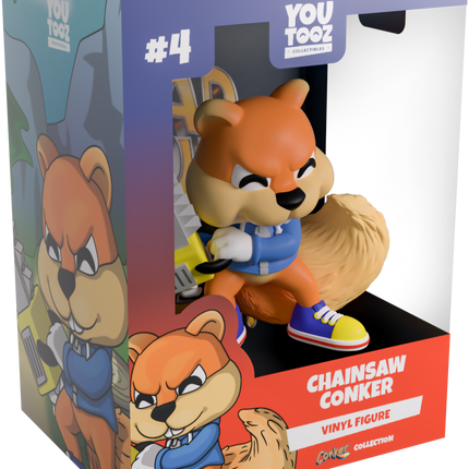 Youtooz: Conker's Bad Fur Day: Chainsaw Conker (Release Date: 03/27)