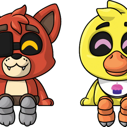 YouTooz - Five Nights at Freddy's: Chica & Foxy Monitor Buddiez (Release Date 06/25)