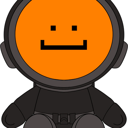 Youtooz - Content Warning: Content Warning Orange (9IN)