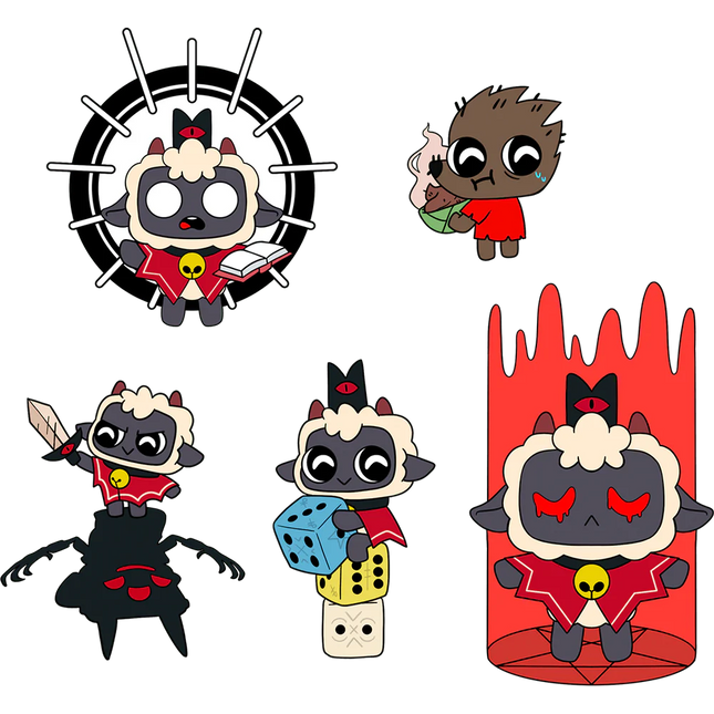 Youtooz - Cult of the Lamb: Cult of Lamb PIN SET