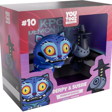 Youtooz: K-Pop Demon Hunters: Derpy & Sussie Monitor Buddies (Release Date: 03/27)