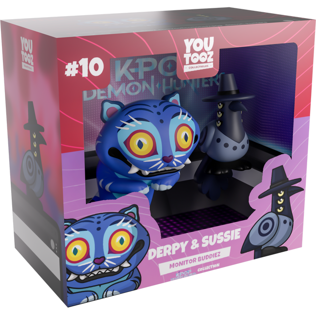 Youtooz: K-Pop Demon Hunters: Derpy & Sussie Monitor Buddies (Release Date: 03/27)