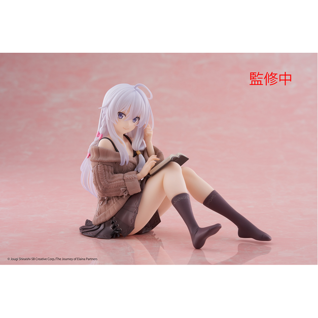 Wandering Witch: The Journey of Elaina - Elaina Desktop Cute Prize Figure (Casual Clothes Ver.)