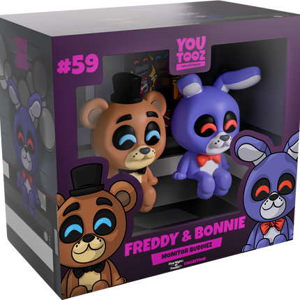 Youtooz - Five Nights at Freddy's: Freddy & Bonnie Monitor Buddiez