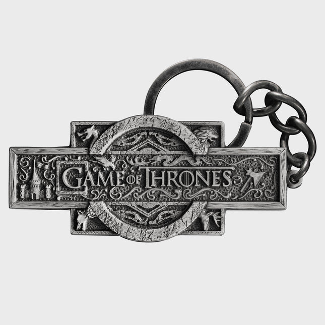 The Noble Collection - Game of Thrones: Logo Keychain