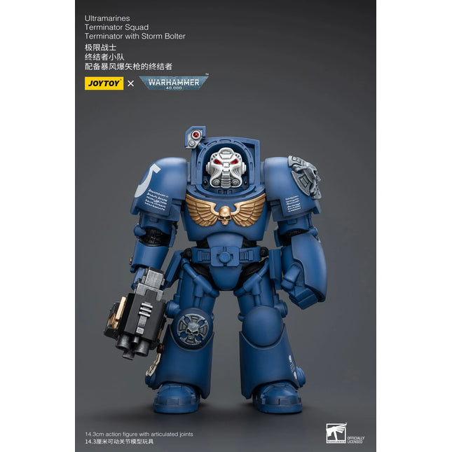 Warhammer 40K 1/18 Scale Ultramarines Terminator Squad Terminator with Storm Bolter