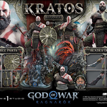 Prime 1 - God of War: Real Elite Masterline Ragnarok Kratos Ultimate Version (Release Date July 26)