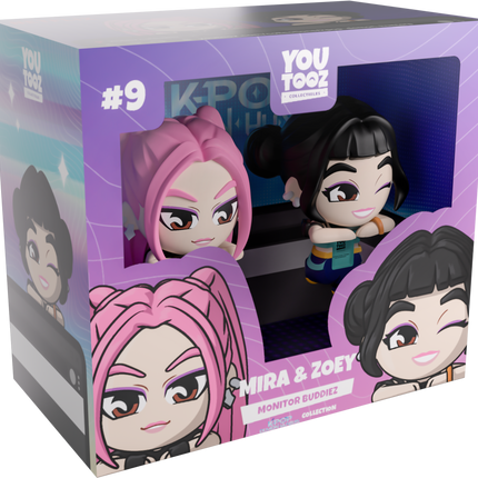 Youtooz: K-Pop Demon Hunters: Mira & Zoey Monitor Buddies (Release Date: 03/27)