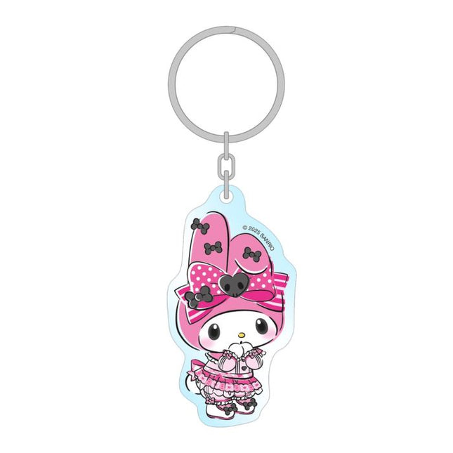 Sakami: Hello Kitty And Friends: My Melody Pink Black Party Keyring