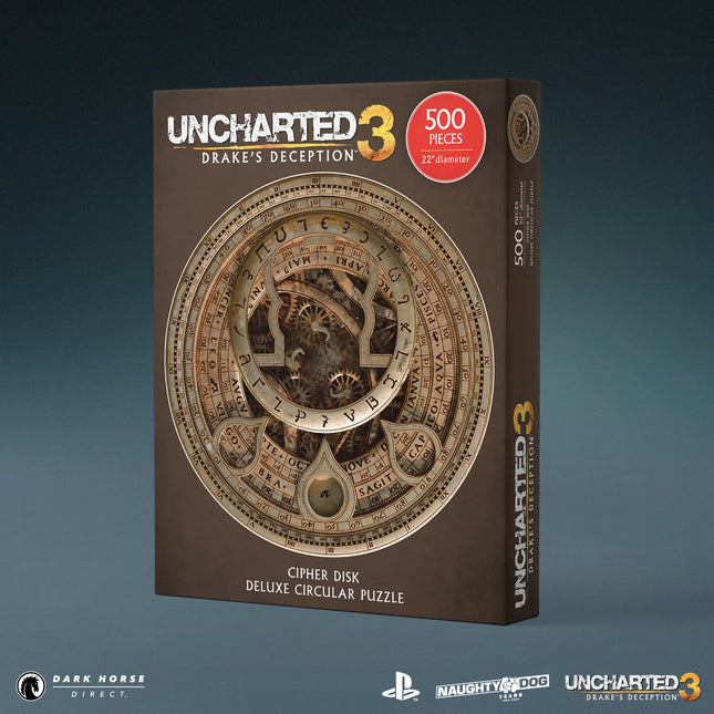 Dark Horse - Uncharted: Cipher Disk Deluxe Circular Puzzle (Release Date 01/26)