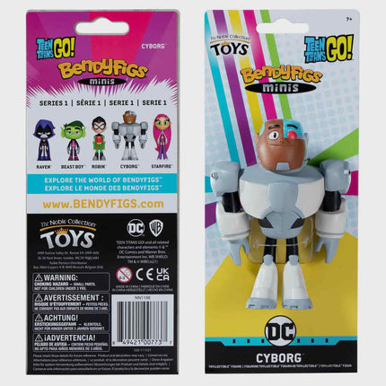 Teen Titans - Cyborg Mini Bendyfig