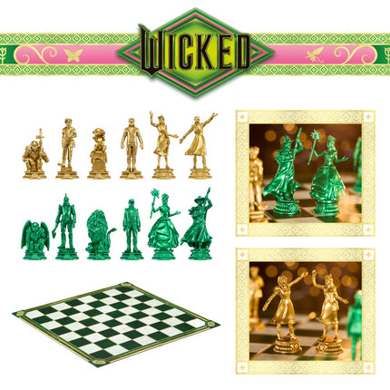 Wicked Chess Set – Shiz vs Emerald City