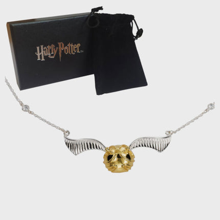 The Noble Collection - Harry Potter: The Golden Snitch Necklace