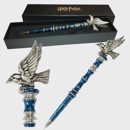 The Noble Collection - Harry Potter: Ravenclaw Pen Silver Plated