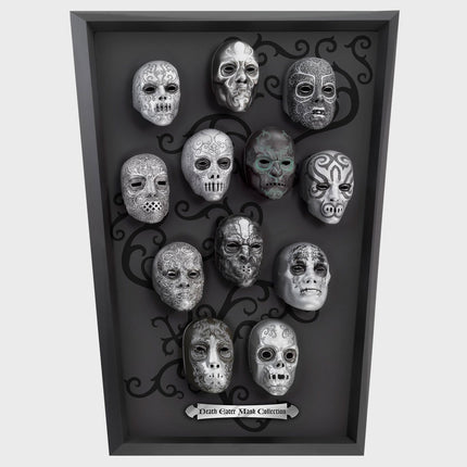 The Noble Collection - Harry Potter: Death Eater 12 Mini Mask Collection