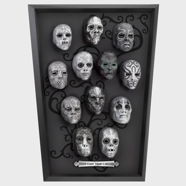 The Noble Collection - Harry Potter: Death Eater 12 Mini Mask Collection