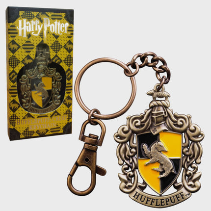 The Noble Collection - Harry Potter: Hufflepuff Crest Keychain