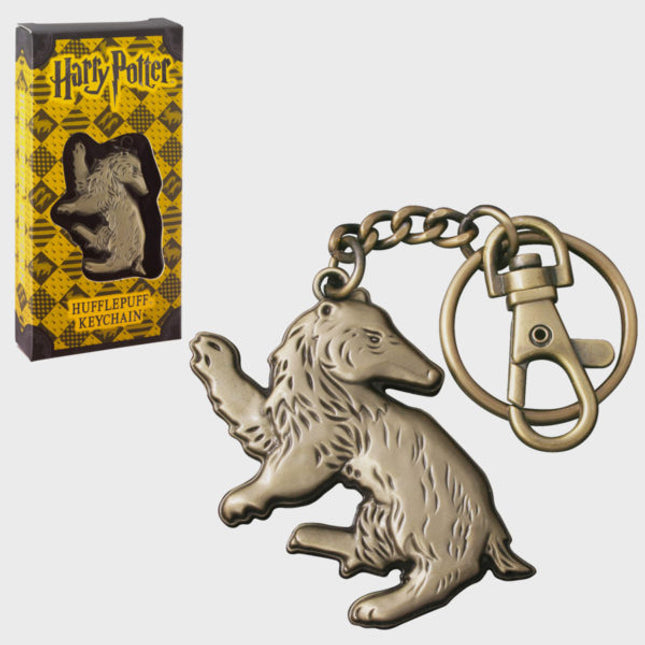 The Noble Collection - Harry Potter: Hufflepuff Shaped Keychain