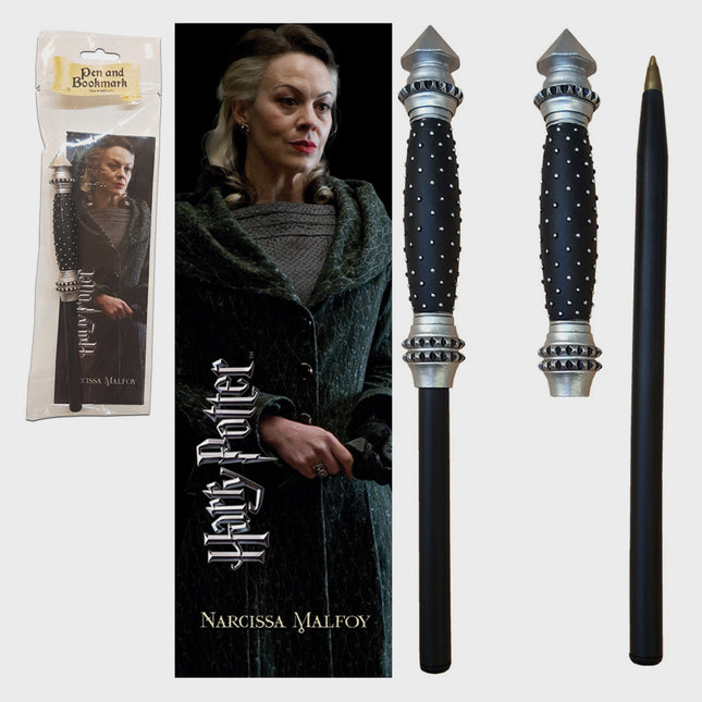 The Noble Collection - Harry Potter: Narcissa Wand Pen and Bookmark