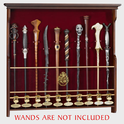 The Noble Collection - Harry Potter: 10 Wand Display