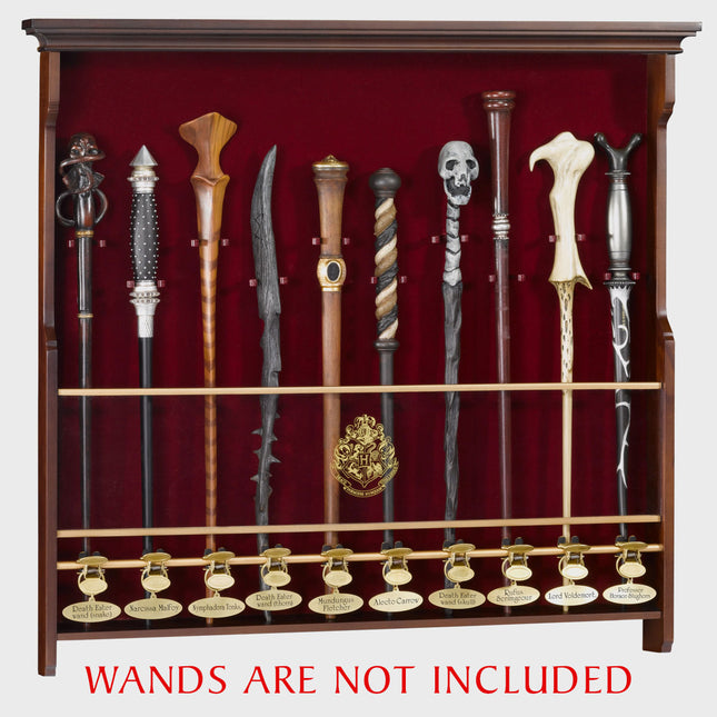 The Noble Collection - Harry Potter: 10 Wand Display