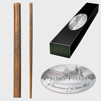 The Noble Collection - Harry Potter: James Potter Character Wand