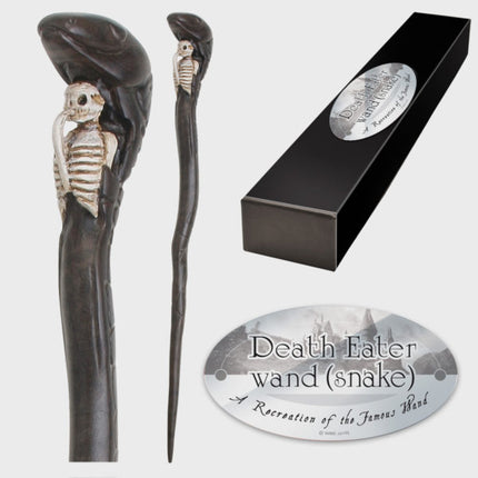 The Noble Collection - Harry Potter: Death Eater Character Wand – Snake