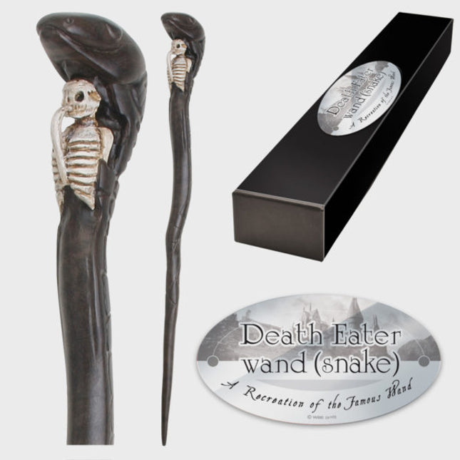 The Noble Collection - Harry Potter: Death Eater Character Wand – Snake