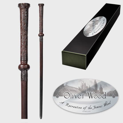 The Noble Collection - Harry Potter: Oliver Wood Character Wand