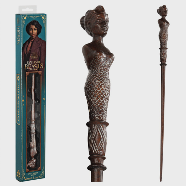 The Noble Collection - Harry Potter: Fantastic Beasts – Lally Hicks’ Wand in Window Box