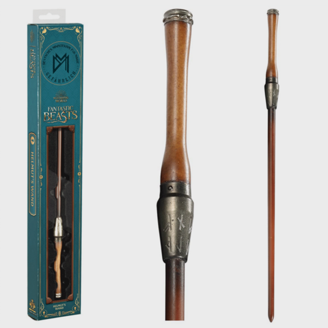 The Noble Collection - Harry Potter: Fantastic Beasts: Helmut’s Wand in Window Box