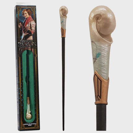 The Noble Collection - Harry Potter: Fantastic Beasts: Queenie Goldstein’s Wand in Window Box