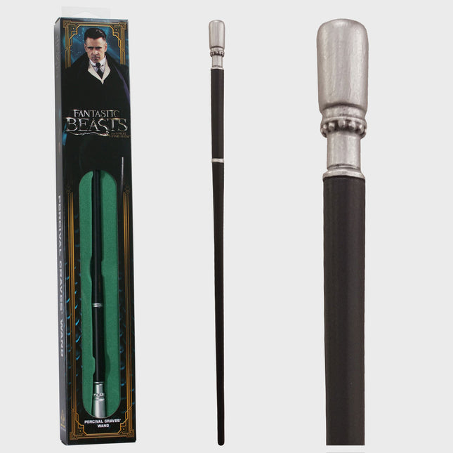The Noble Collection - Harry Potter: Fantastic Beasts: Percival Graves Wand in Window Box