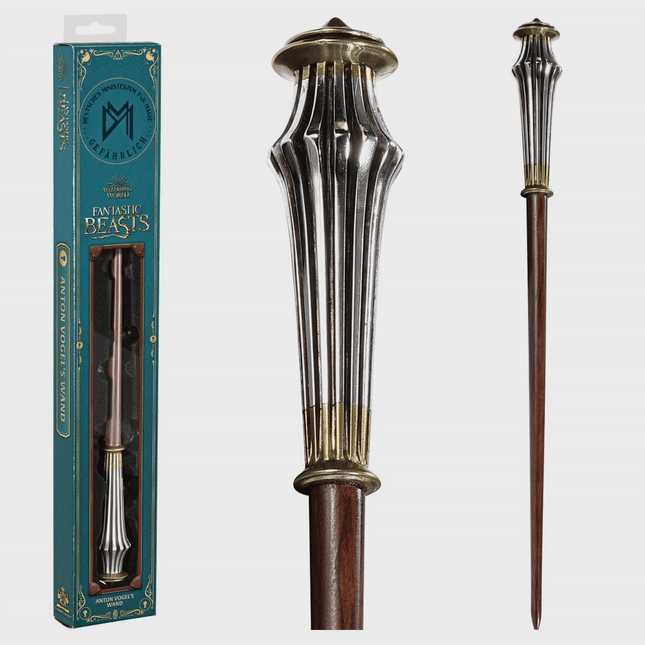 The Noble Collection - Harry Potter: Fantastic Beasts: Anton Vogel’s Wand in Window Box