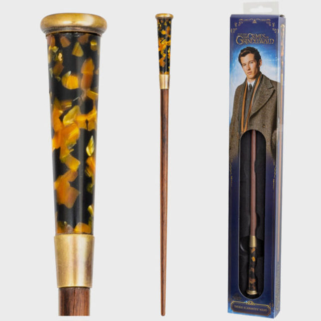 The Noble Collection - Harry Potter: Fantastic Beasts: Theseus Scamander’s Wand in Window Box