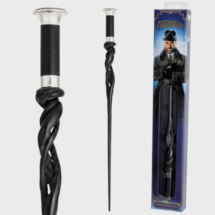 The Noble Collection - Harry Potter: Fantastic Beasts: Albus Dumbledore’s Wand in Window Box