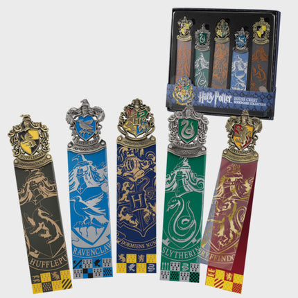 The Noble Collection - Harry Potter: Crest Bookmark Set