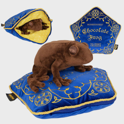 The Noble Collection - Harry Potter: Chocolate Frog Plush and Pillow