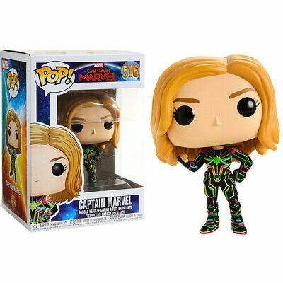 Funko 43964 POP! Captain Marvel in Neon Suit