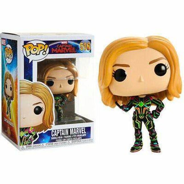 Funko 43964 POP! Captain Marvel in Neon Suit